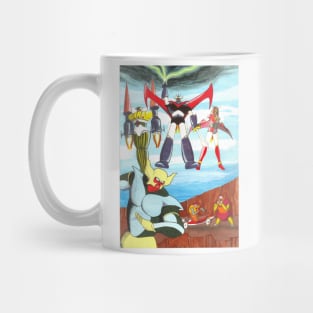 Jeeg VS Great Mazinger Mug